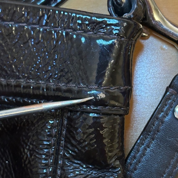 Vintage Leather Coach crossbody/shoulder bag - Picture 15 of 16